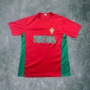 FIFA Portugal Red and Green Soccer Jersey Adult One Size Fits Most (Medium)